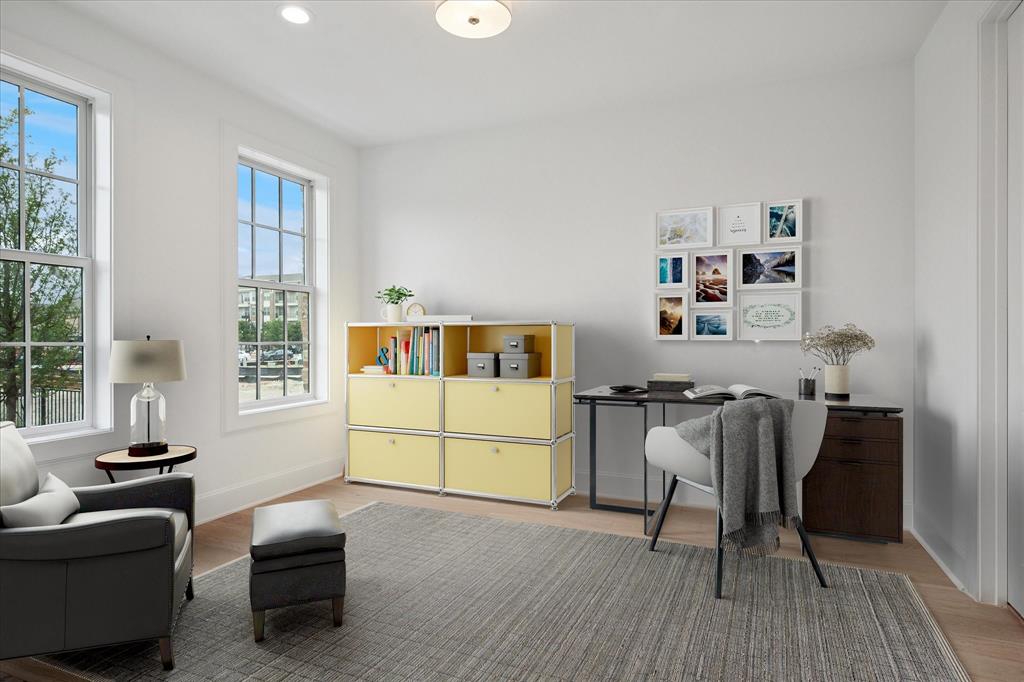 14954 Oak Street Addison, TX 75001 - Photo 6 of 18 a living room with furniture and a window