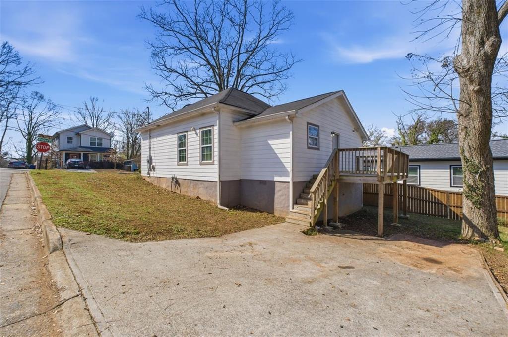 85 Meldon Avenue Southeast Atlanta, GA 30315 - Photo 33 of 39 a view of a house with a yard