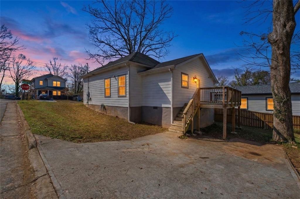 85 Meldon Avenue Southeast Atlanta, GA 30315 - Photo 34 of 39 a view of a house with a yard