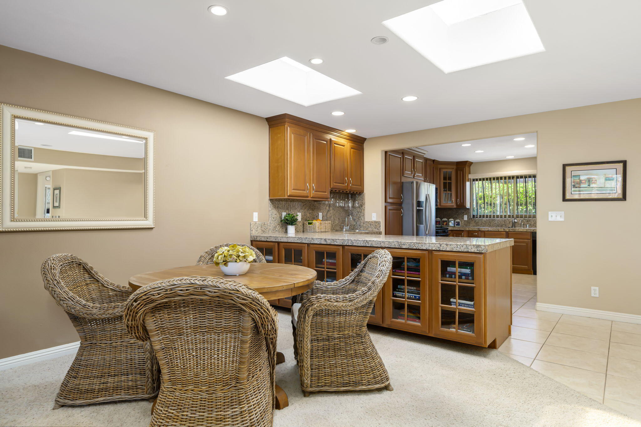 72930 Mesa View Drive Palm Desert, CA 92260 - Photo 6 of 40 a dining room with furniture and window