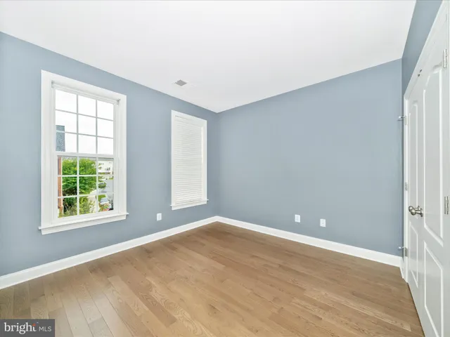 a view of a yard with trees