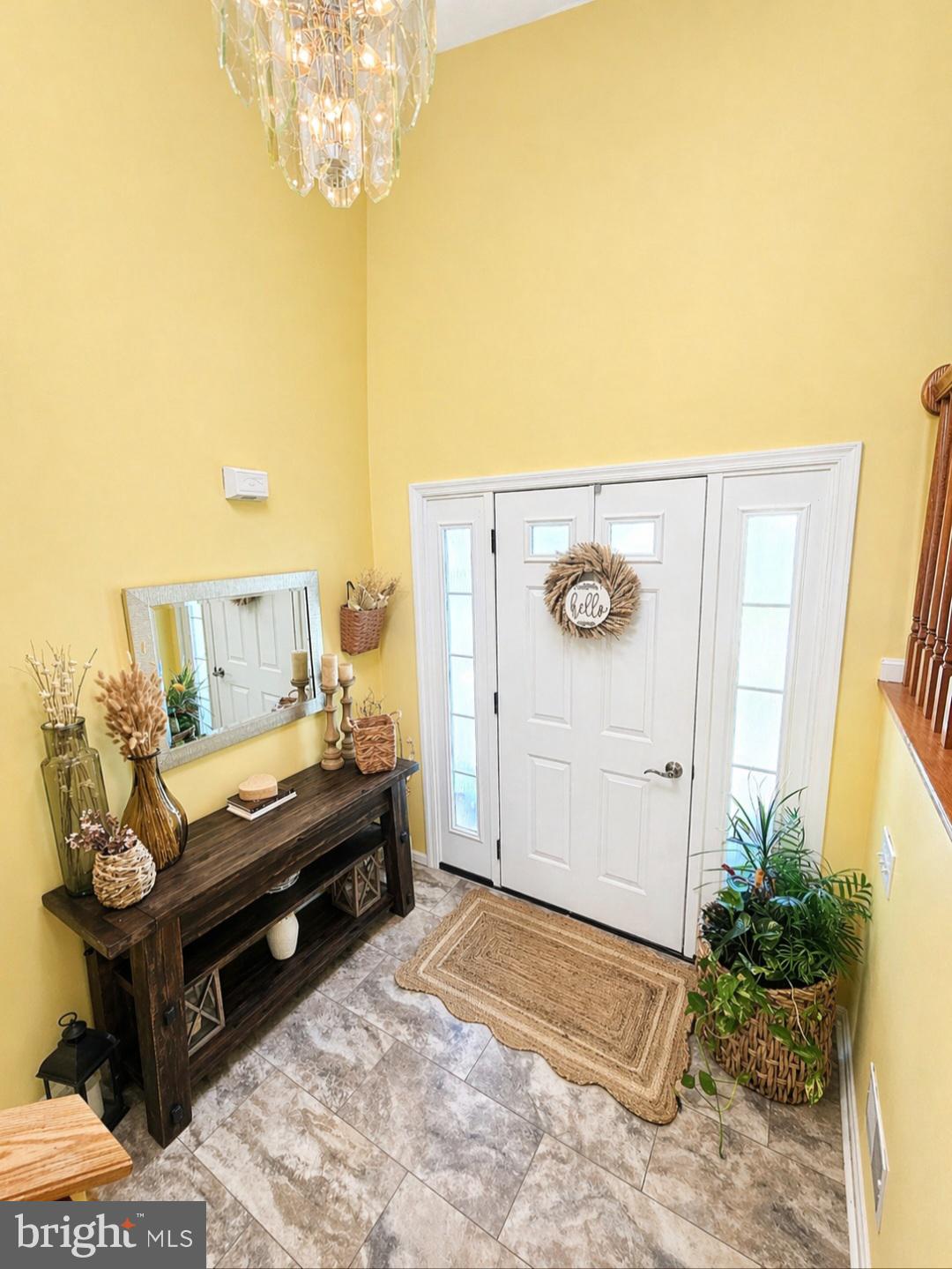 61 Clemson Lane Falling Waters, WV 25419 - Photo 2 of 37 a view of a balcony with outer view and wooden floor