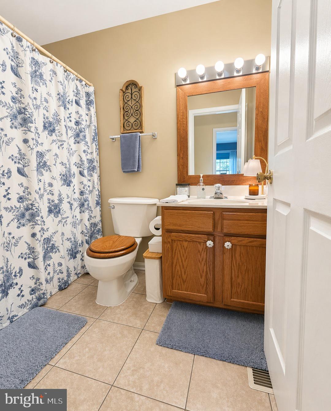 61 Clemson Lane Falling Waters, WV 25419 - Photo 23 of 37 a bathroom with a toilet sink and mirror