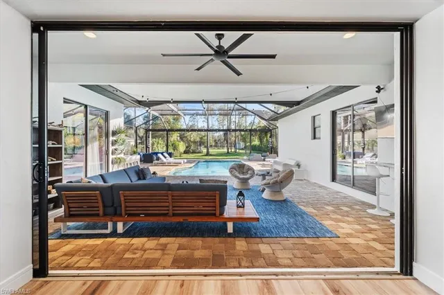 a living room with couch