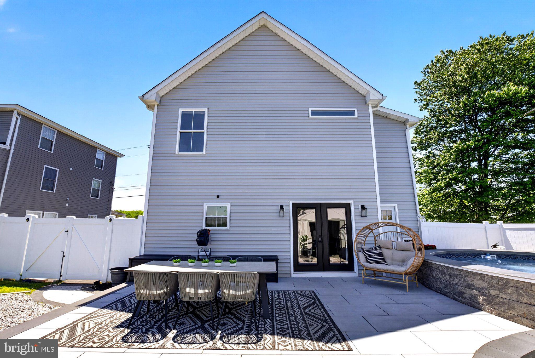 25015 Mt Pleasant Road Columbus, NJ 08022 - Photo 47 of 59 Modern backyard oasis with spa.