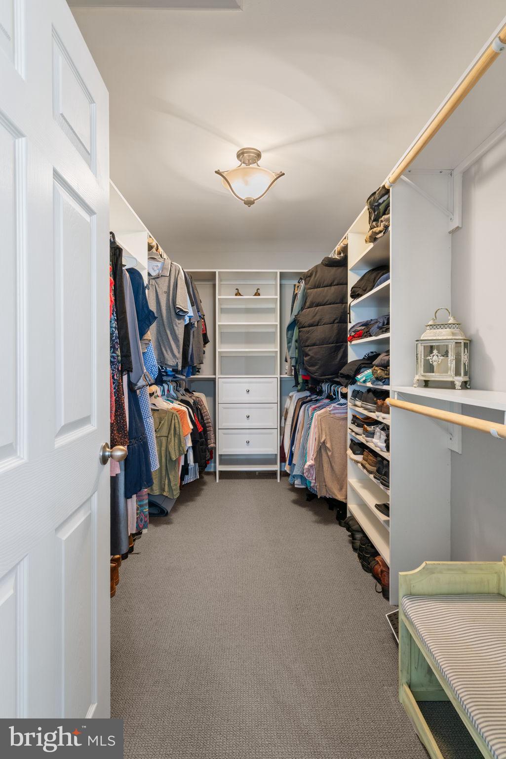 37 Pendleton Road Fredericksburg, VA 22405 - Photo 21 of 43 a view of walk in closet with clothes and shoes