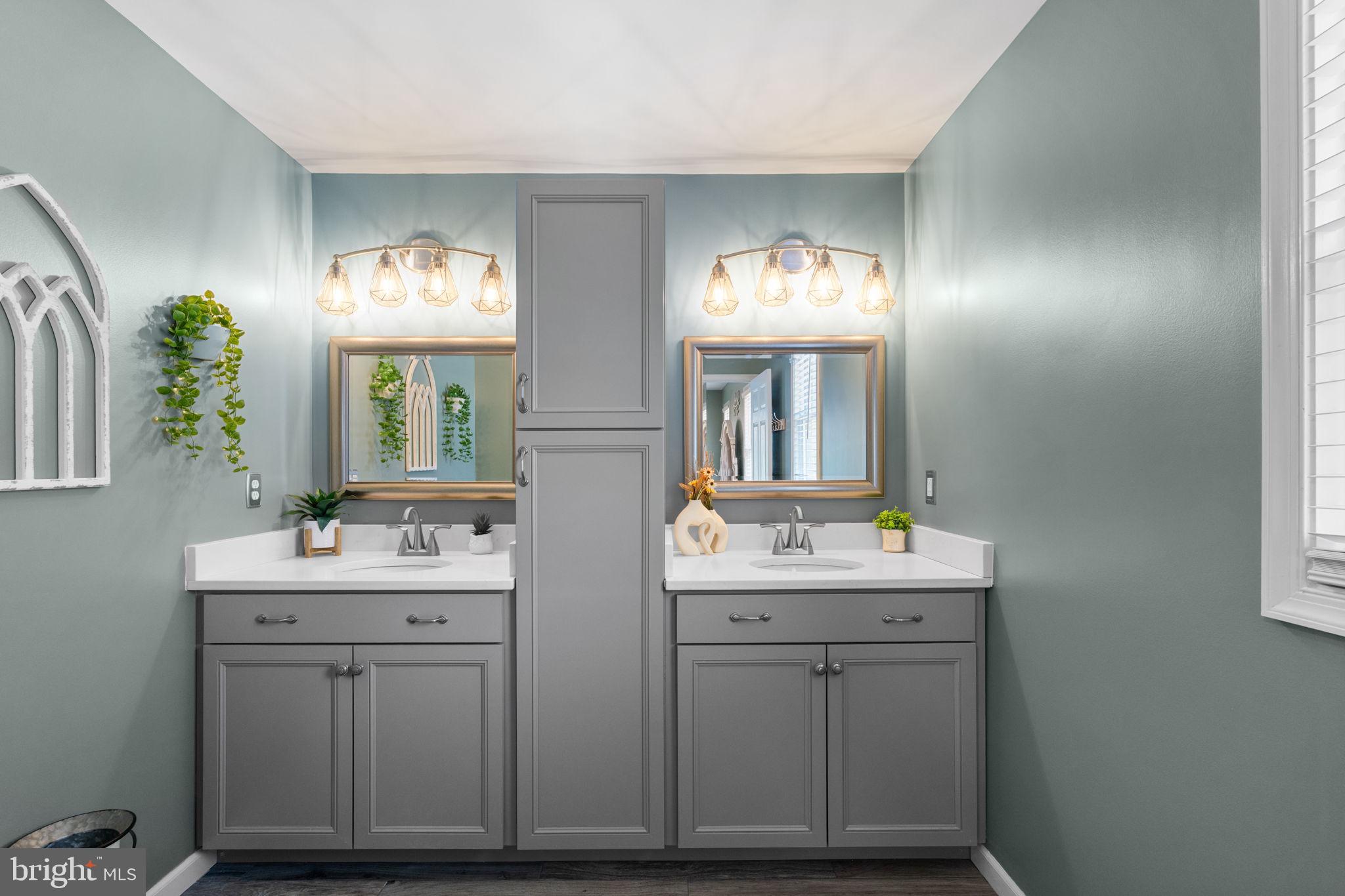 37 Pendleton Road Fredericksburg, VA 22405 - Photo 22 of 43 a bathroom with double sink and mirror
