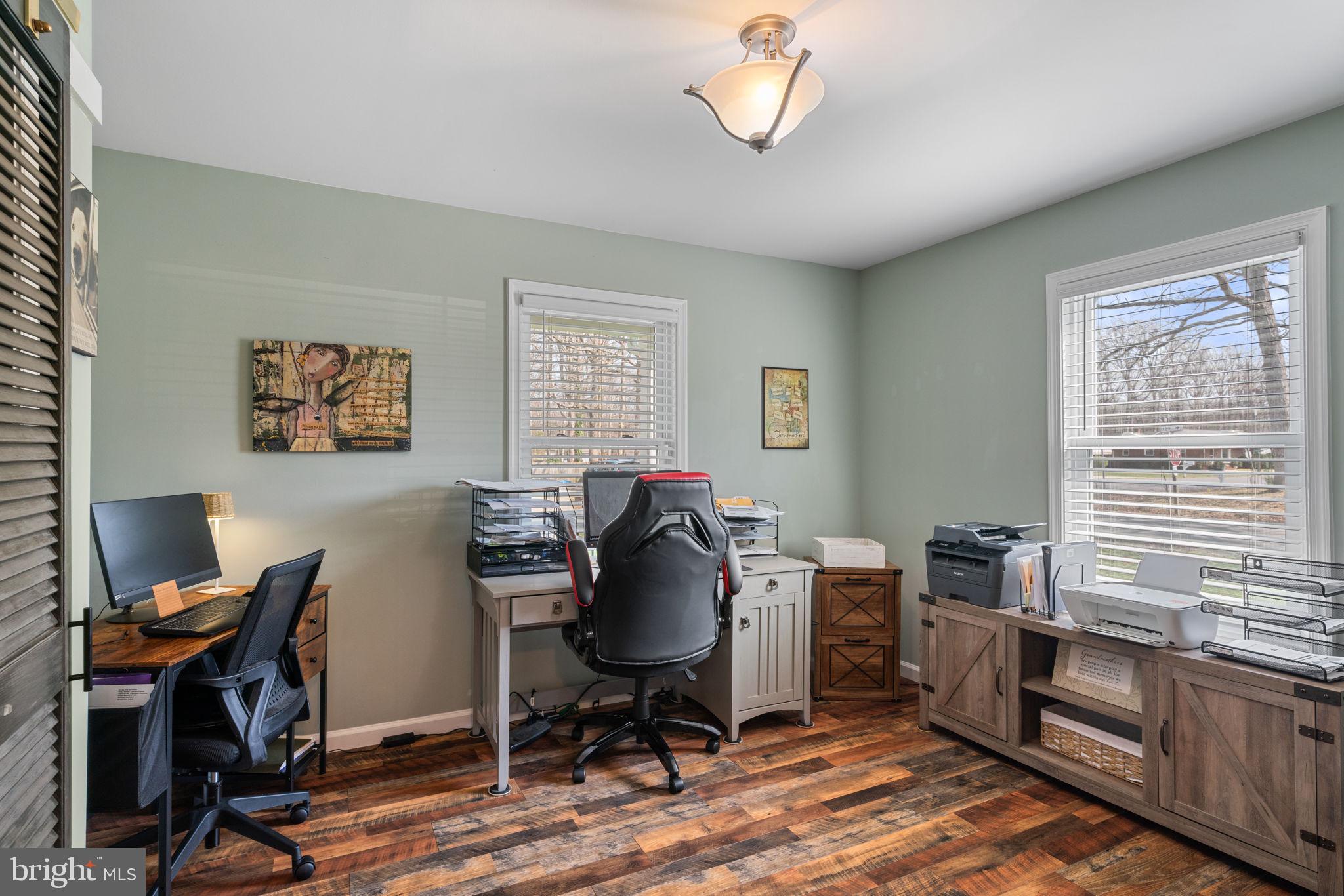 37 Pendleton Road Fredericksburg, VA 22405 - Photo 25 of 43 a view of a workspace with furniture and a window