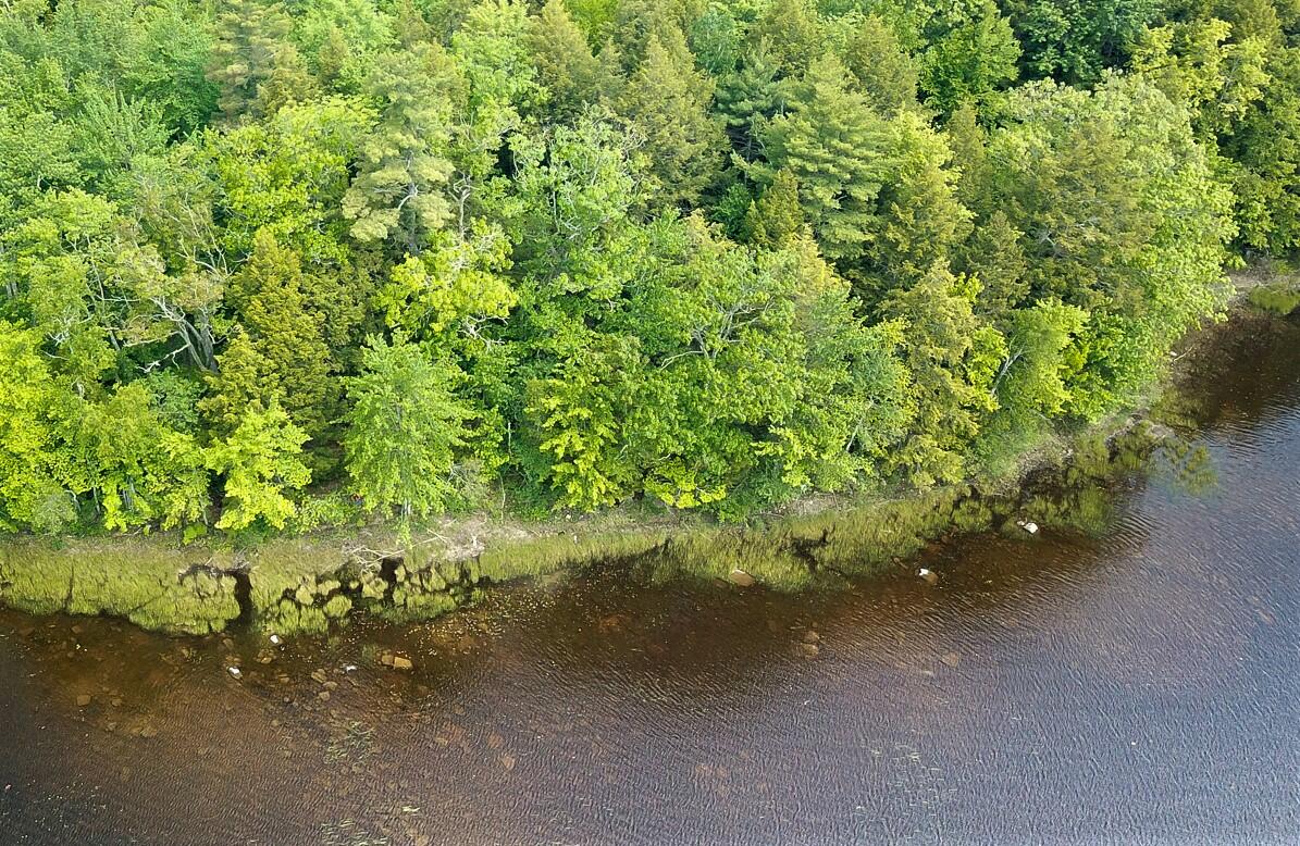 57 Smith Road Windsor, ME 04363 - Photo 4 of 11 Aerial view of shoreline 2 CROPPED
