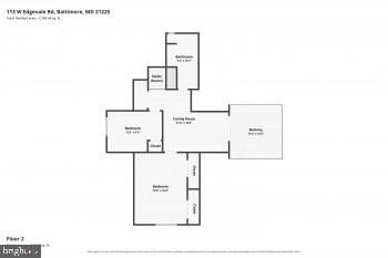 113 West Edgevale Road Baltimore, MD 21225 - Photo 39 of 41 Second Level