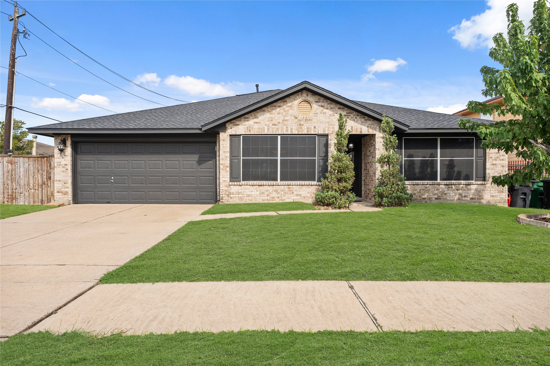 a view of outdoor space yard and front view of a house