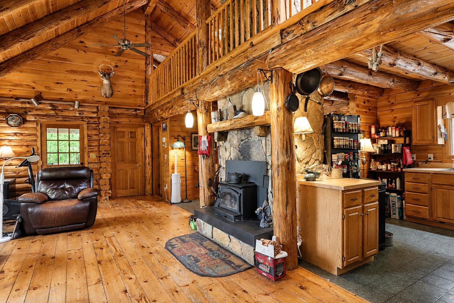567 Big Moose Pt Road Greenville Junction, ME 04442 - Photo 9 of 45 living