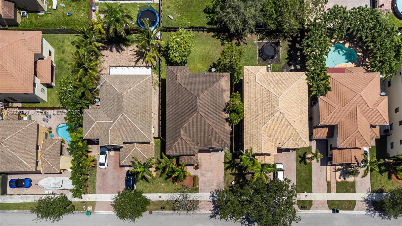 11451 Southwest 243 Terrace Homestead, FL 33032 - Photo 40 of 49 an aerial view of houses with outdoor space