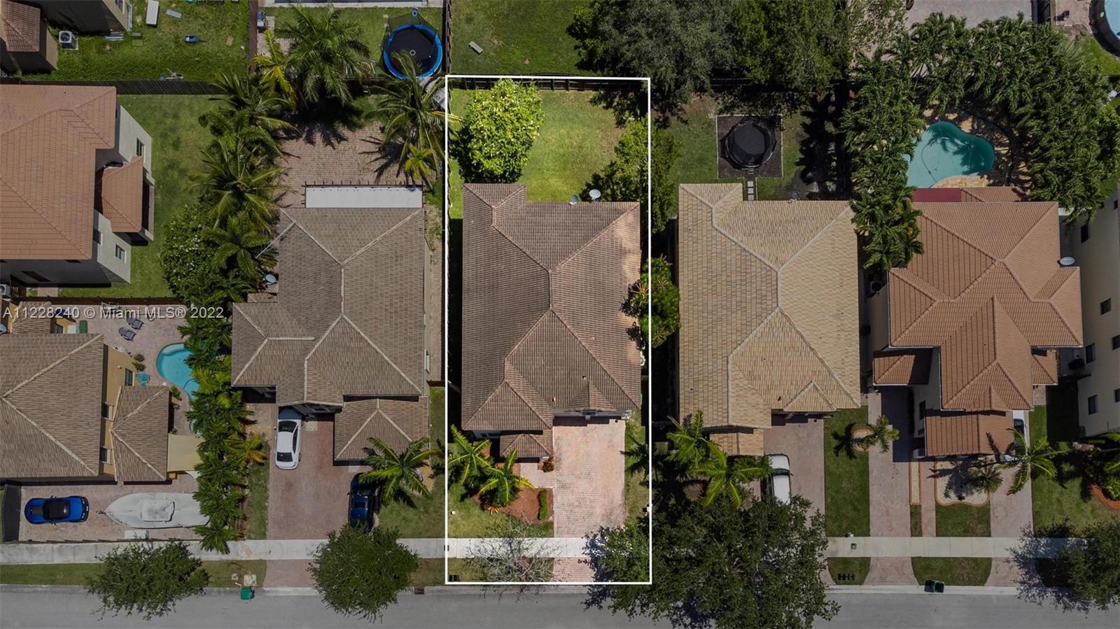 11451 Southwest 243 Terrace Homestead, FL 33032 - Photo 41 of 49 an aerial view of multiple house