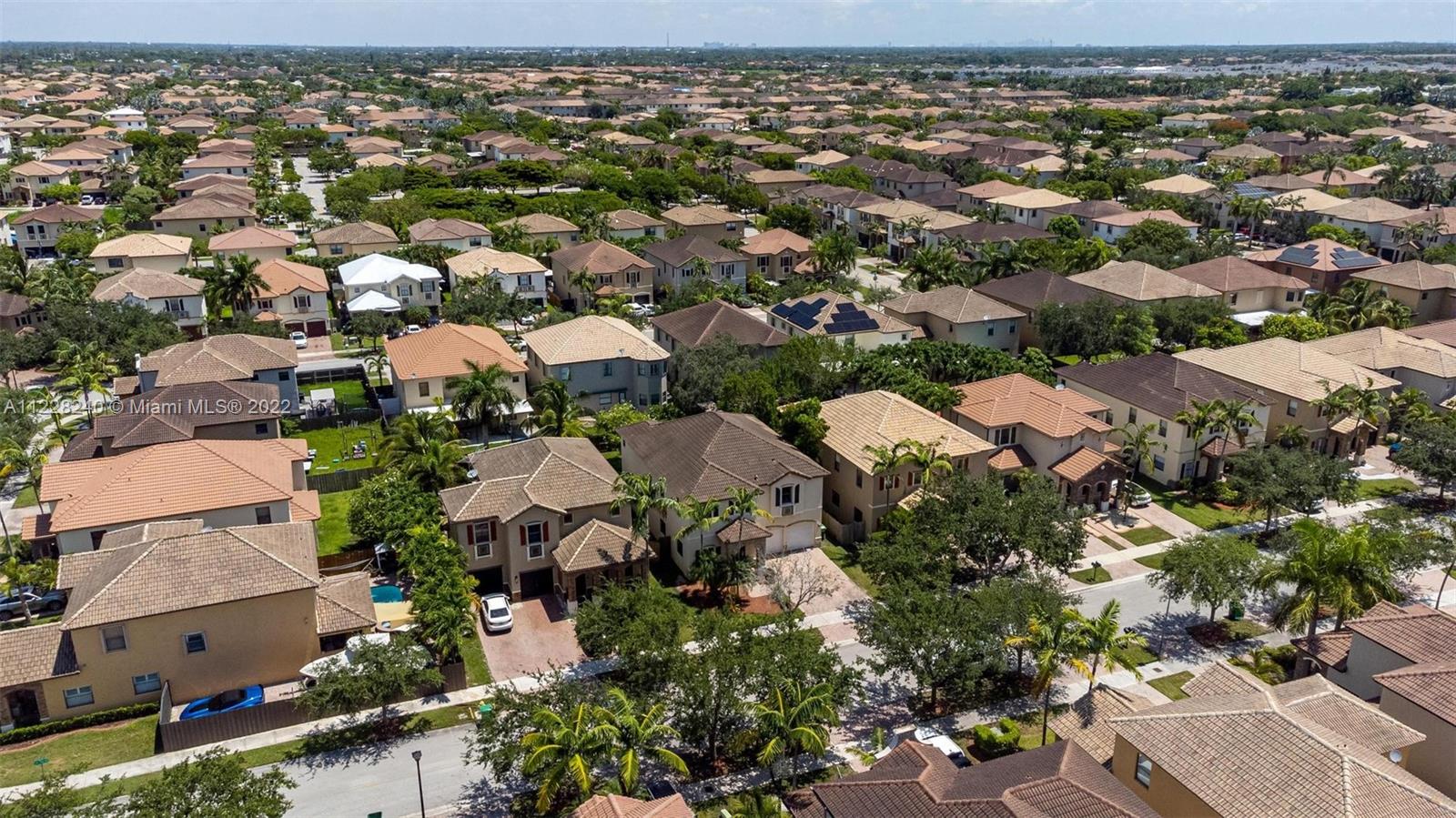 11451 Southwest 243 Terrace Homestead, FL 33032 - Photo 46 of 49 an aerial view of residential houses with outdoor space