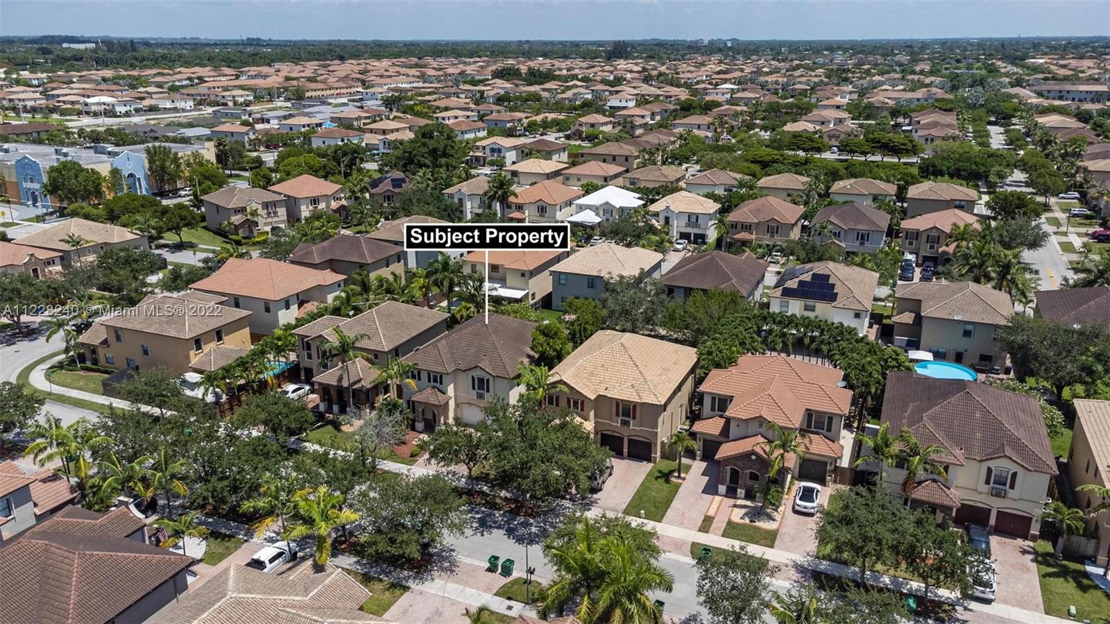 11451 Southwest 243 Terrace Homestead, FL 33032 - Photo 49 of 49 an aerial view of multiple house