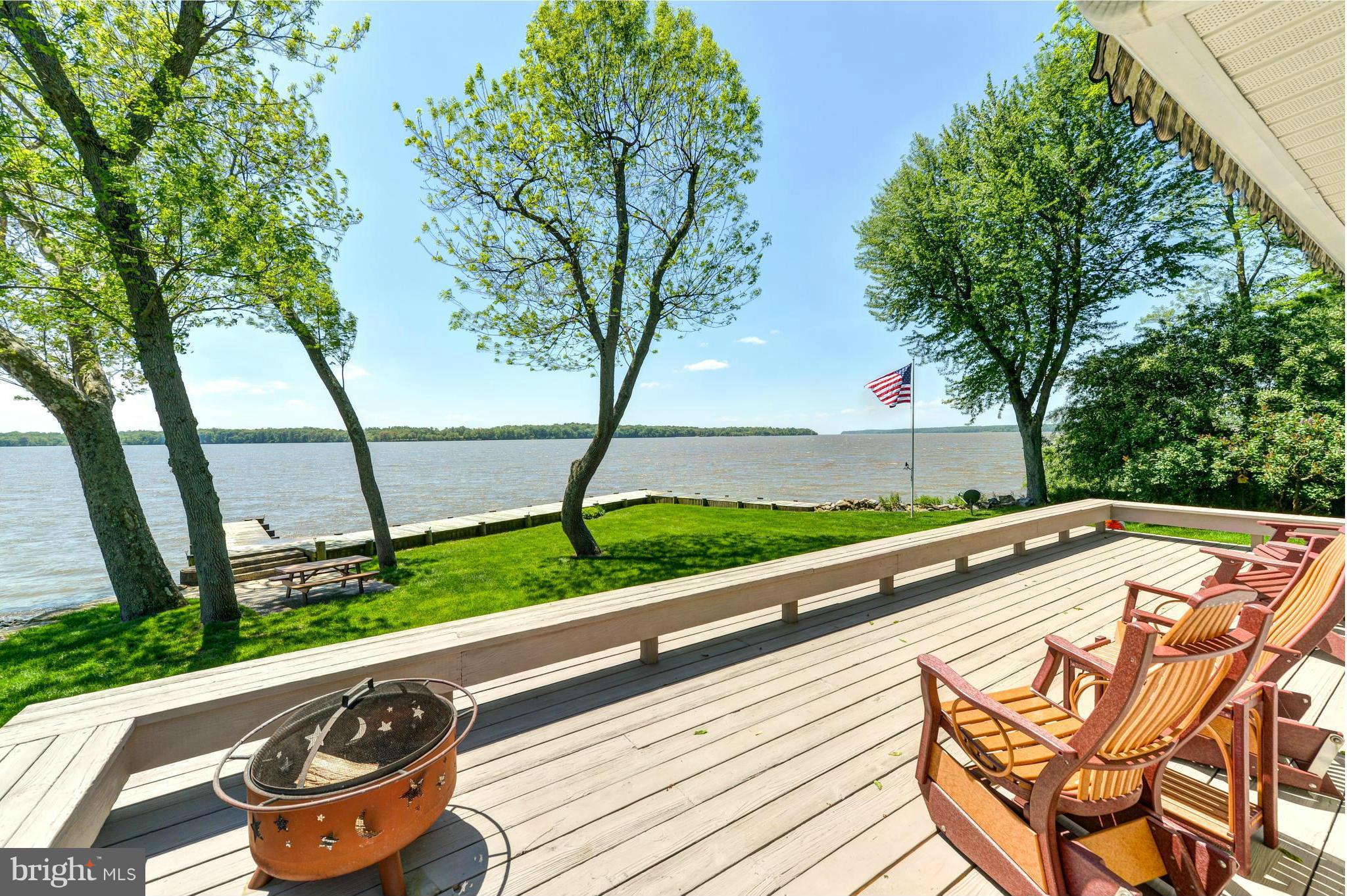 1735 Town Point Road Chesapeake City, MD 21915 - Photo 1 of 30 WATER VIEW FROM DECK
