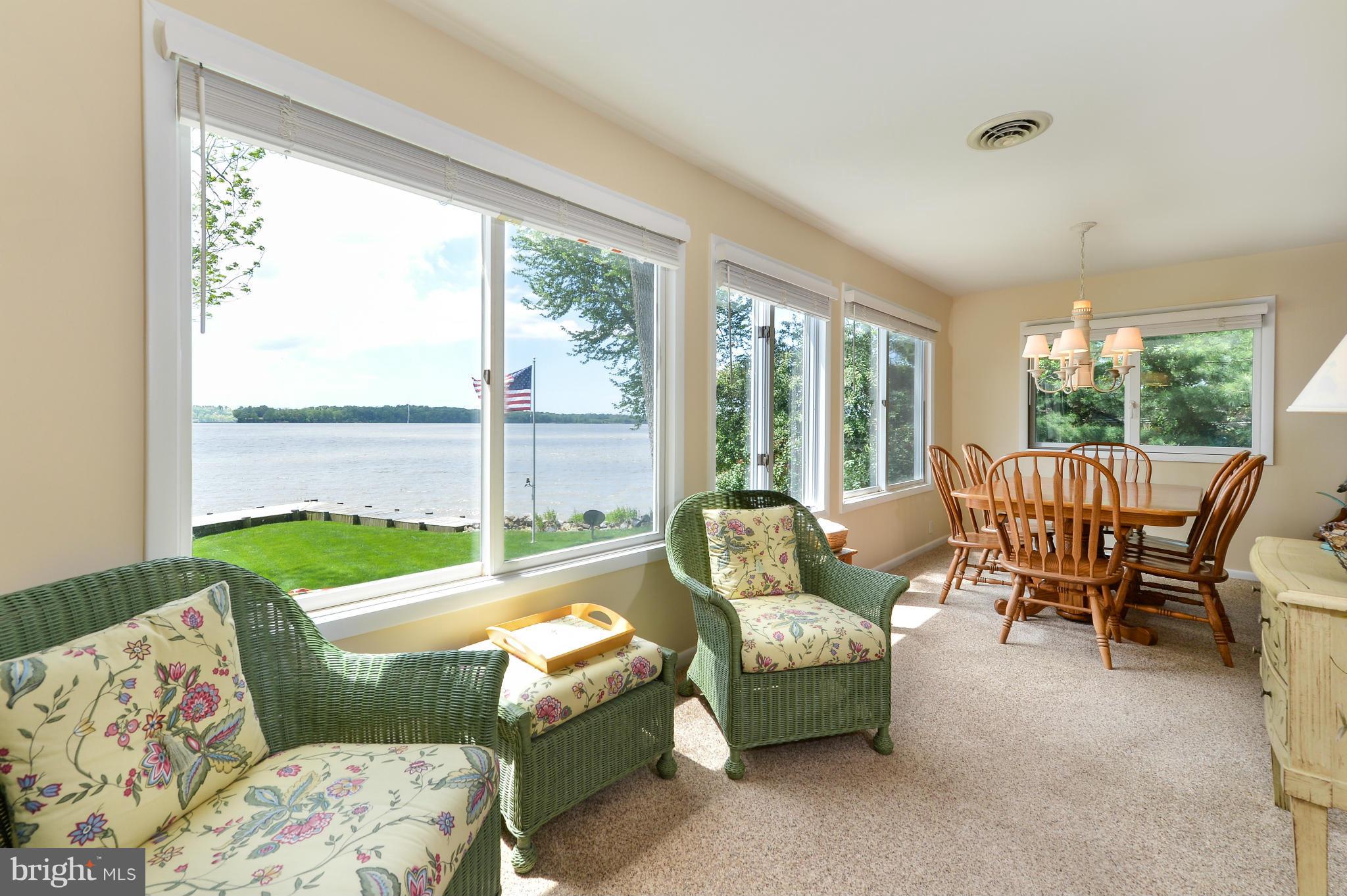 1735 Town Point Road Chesapeake City, MD 21915 - Photo 11 of 30 SITTING ROOM HAS WATER VIEWS