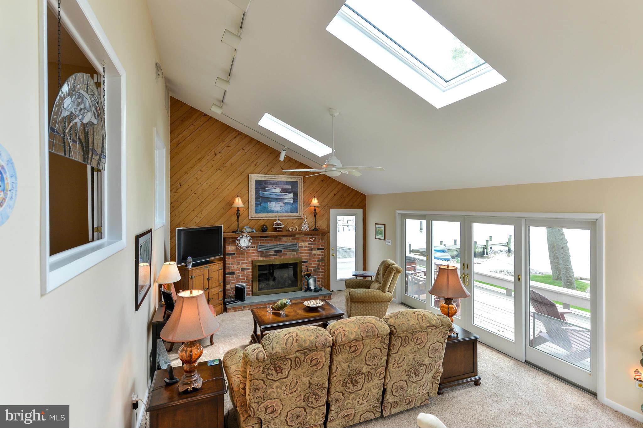 1735 Town Point Road Chesapeake City, MD 21915 - Photo 14 of 30 FAMILY ROOM HAS SKY LIGHTS