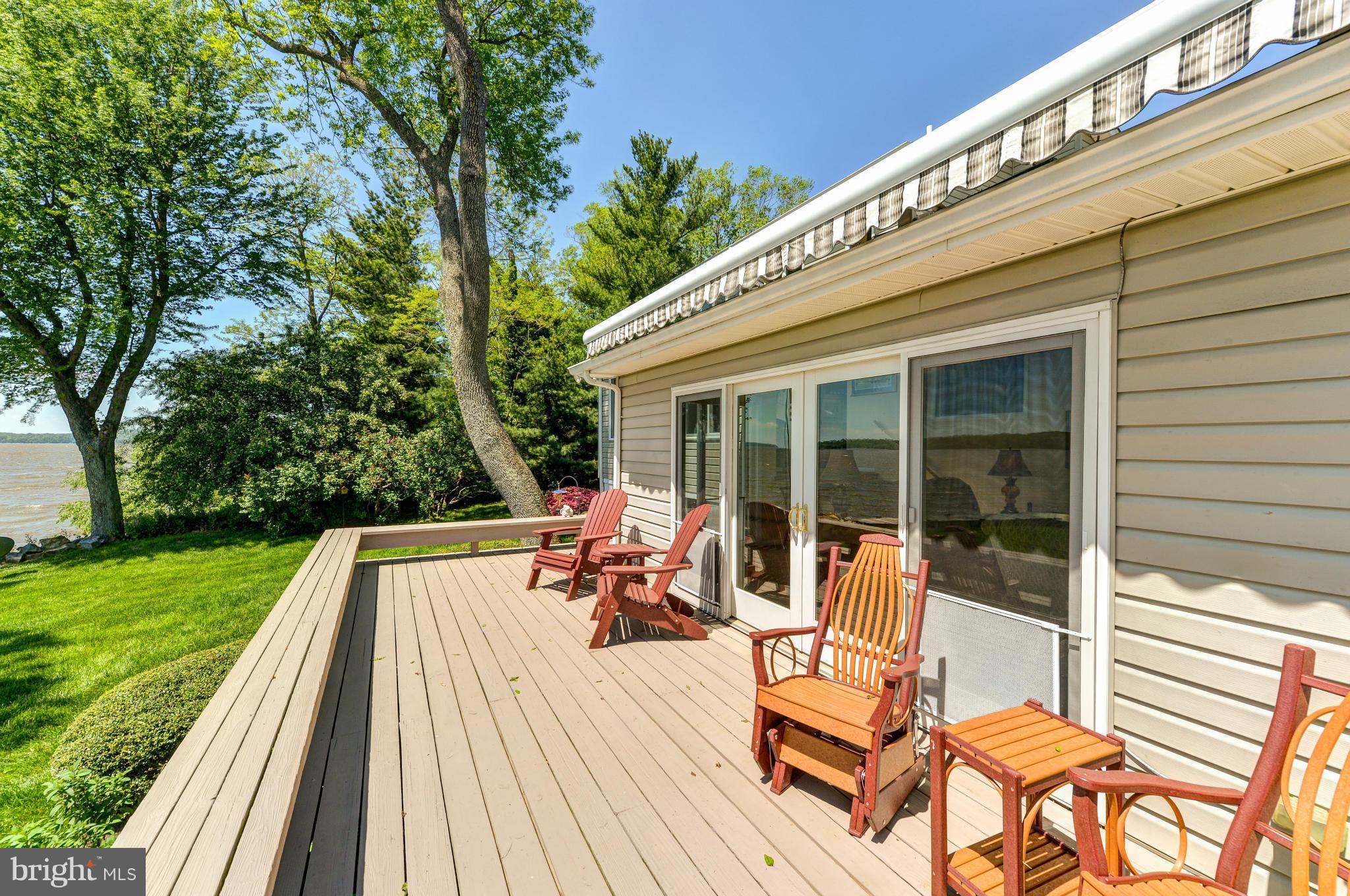 1735 Town Point Road Chesapeake City, MD 21915 - Photo 19 of 30 OVERSIZED DECK OFF FAMILY ROOM