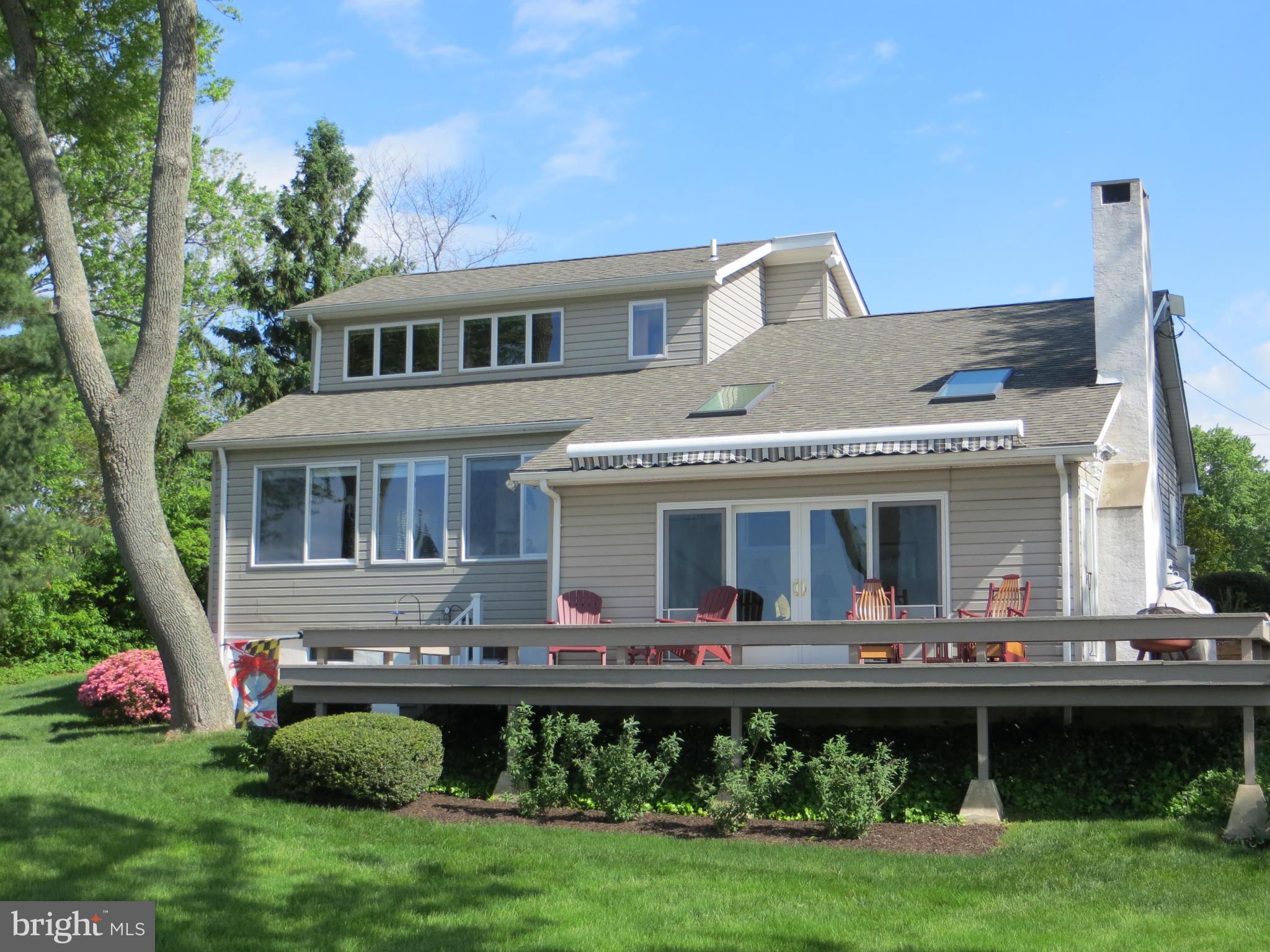 1735 Town Point Road Chesapeake City, MD 21915 - Photo 27 of 30 EXTERIOR FACING RIVER