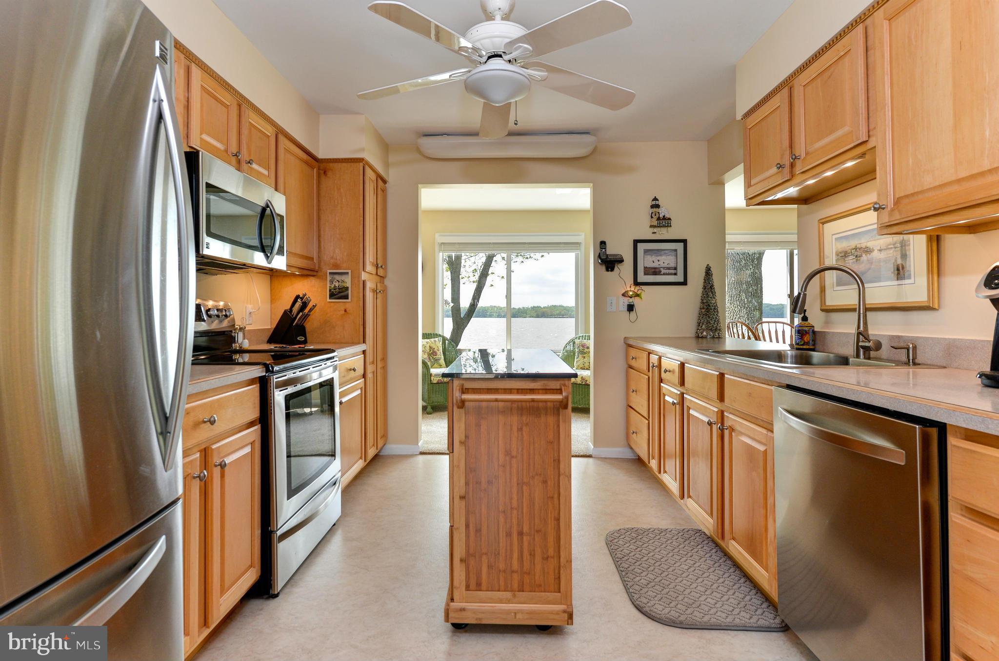 1735 Town Point Road Chesapeake City, MD 21915 - Photo 6 of 30 KITCHEN HAS WATER VIEW