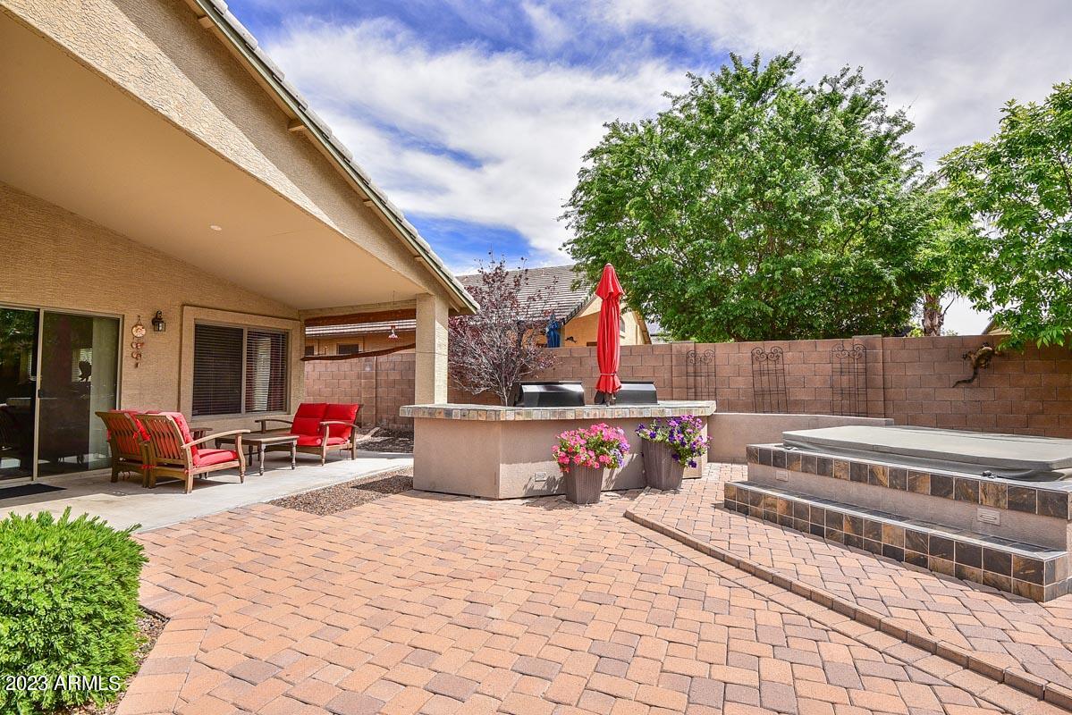 3911 West Grandview Road Phoenix, AZ 85053 - Photo 33 of 40 Backyard-Spa