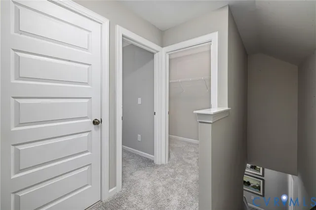 a view of walk in closet