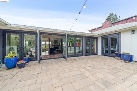 a view of a entryway door front of house