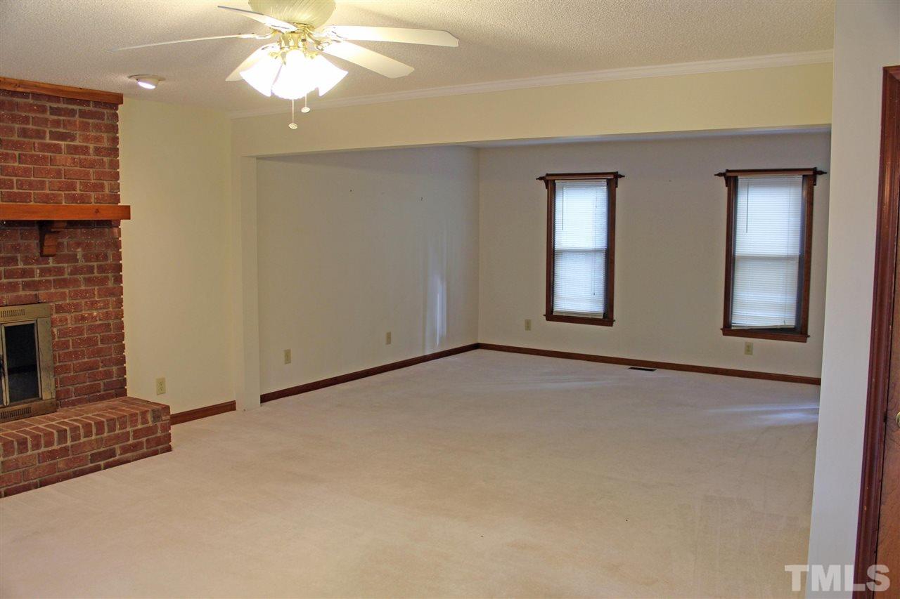 3300 Manor Ridge Drive Raleigh, NC 27603 - Photo 5 of 25 Bright and open gathering room w/ gas line to fireplace.