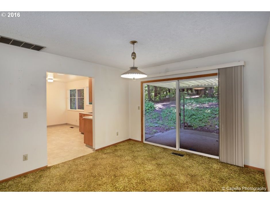 19428 Northwest Logie Trail Road Portland, OR 97231 - Photo 8 of 20 a view of an empty room with a window