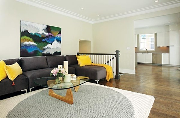 69 Coolidge Street Brookline, MA 02446 - Photo 7 of 9 a living room with furniture and wooden floor