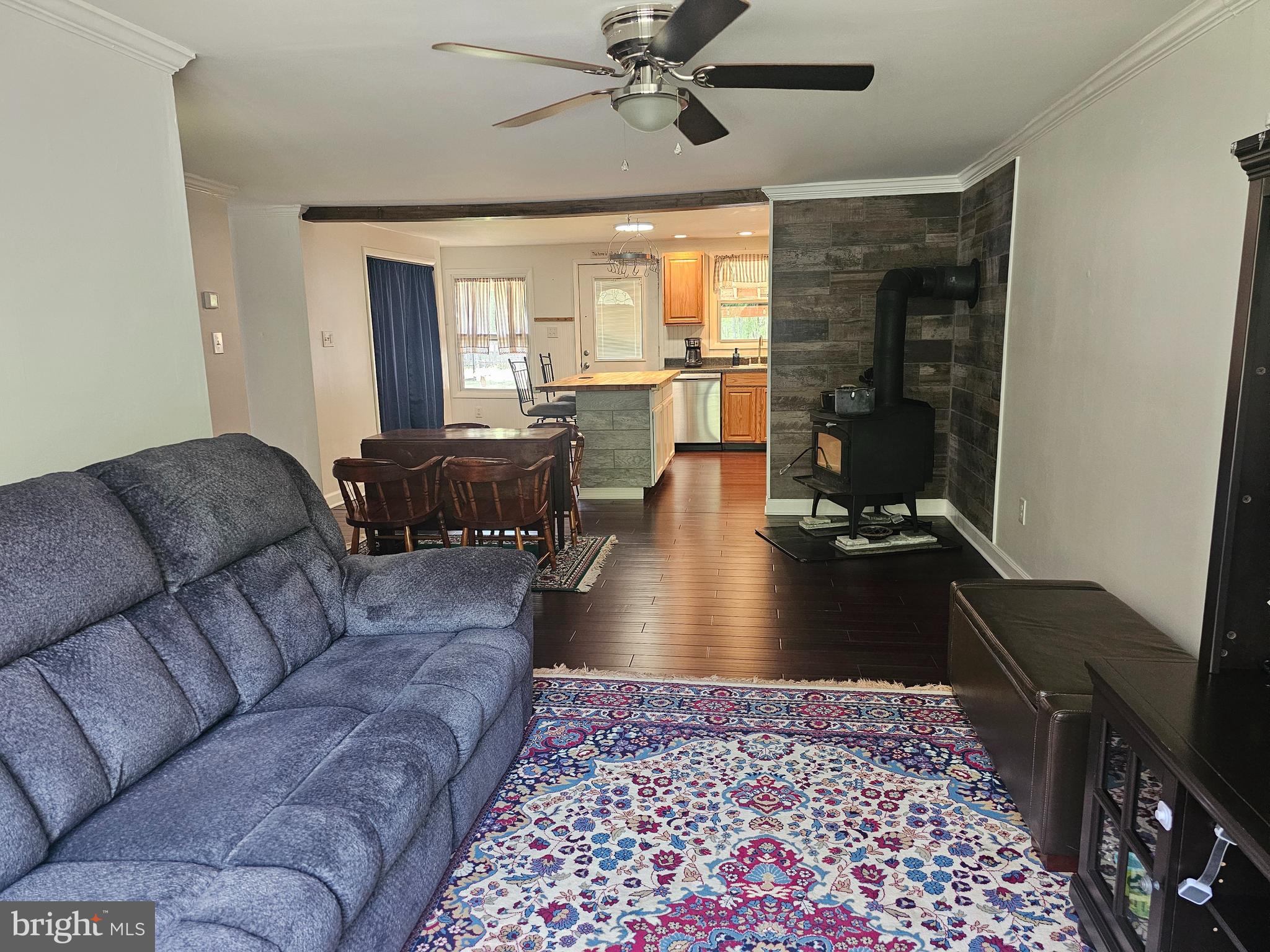 8421 Pamunkey Road Spotsylvania, VA 22551 - Photo 16 of 47 LIVING ROOM VIEW OF KITCHEN