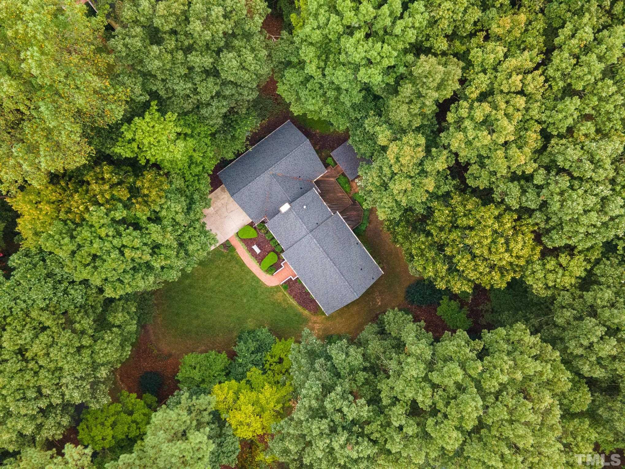 4909 Springwood Drive Raleigh, NC 27613 - Photo 56 of 59 an aerial view of a house