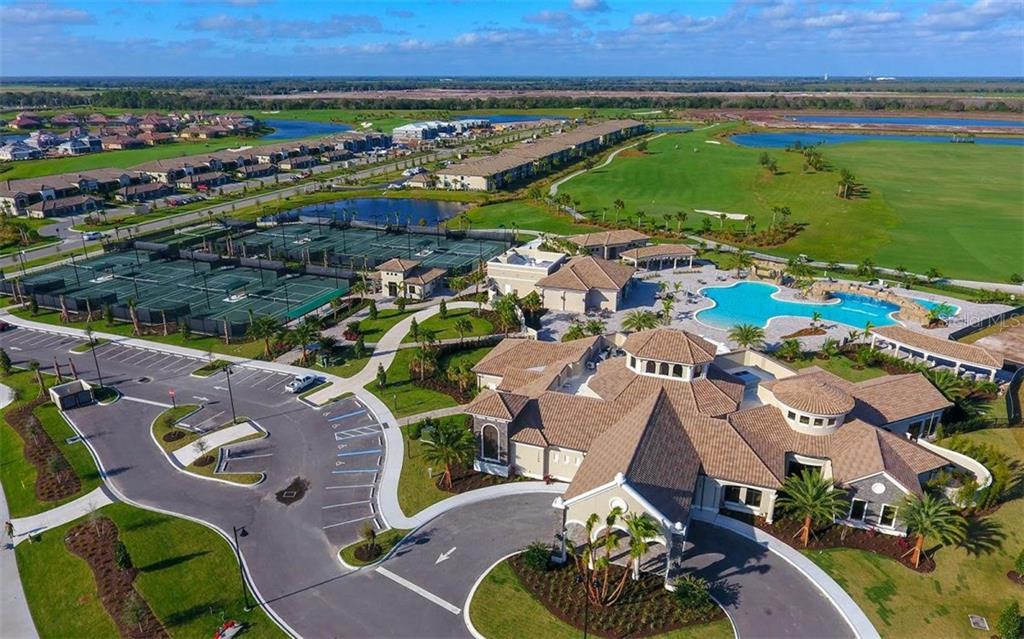 5528 Arnie Loop Lakewood Ranch, FL 34211 - Photo 42 of 59 an aerial view of multiple house