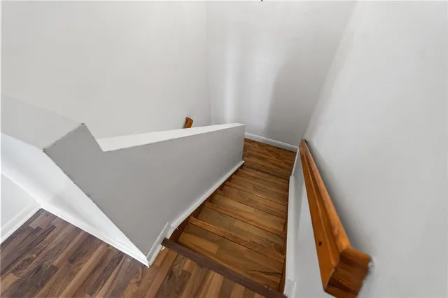 a view of wooden floor