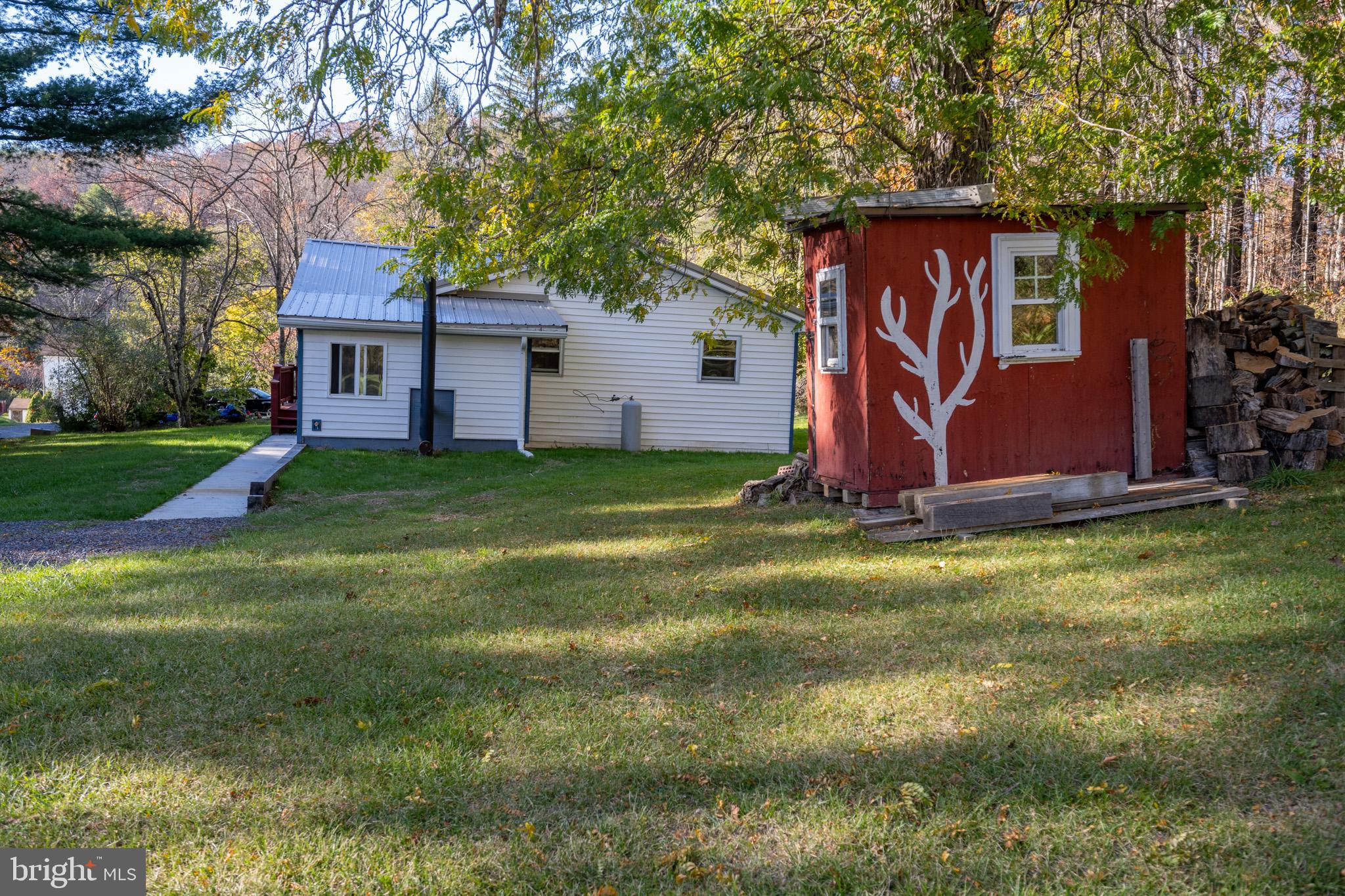 63 Wallman Road Oakland, MD 21550 - Photo 17 of 60 a view of a house with backyard and tree