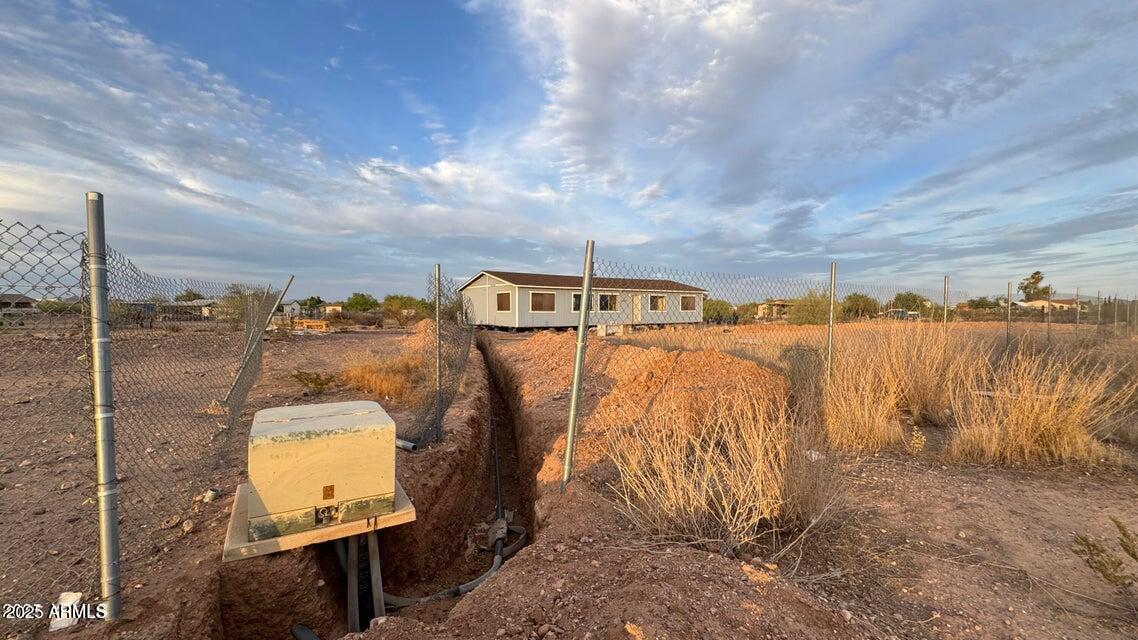 26835 North Silver Bell Road, Unit 234 Wittmann, AZ 85361 - Photo 9 of 34 Silver Bell Electric trench 2
