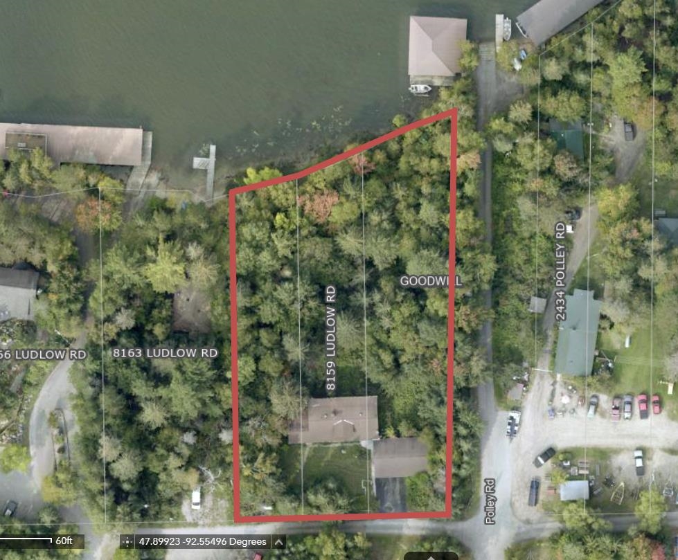 8159 Ludlow Road Cook, MN 55723 - Photo 29 of 32 Map of property location featuring property boundaries highlighted