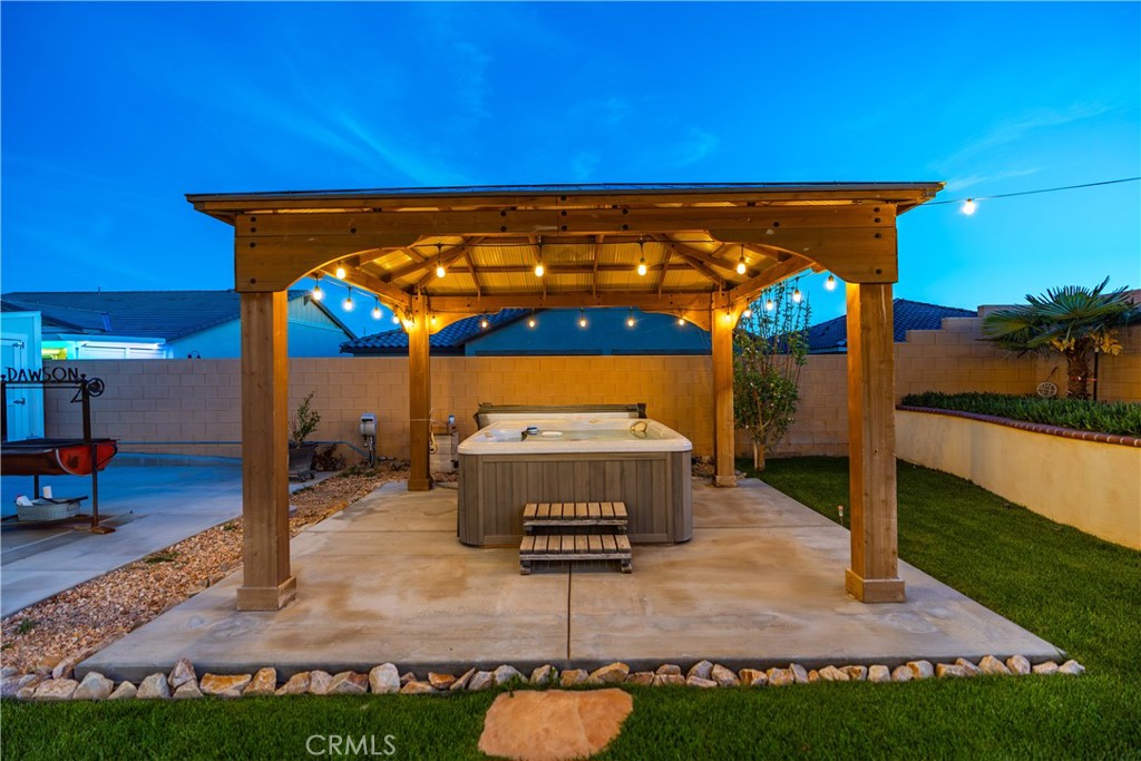 44451 63rd Street West Lancaster, CA 93536 - Photo 32 of 47 swimming pool view with a outdoor seating