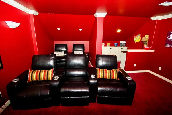 a room with storage and utility