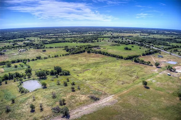 a view of a city with an outdoor space