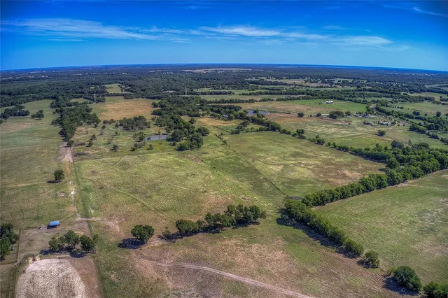 a view of a lake with a city view