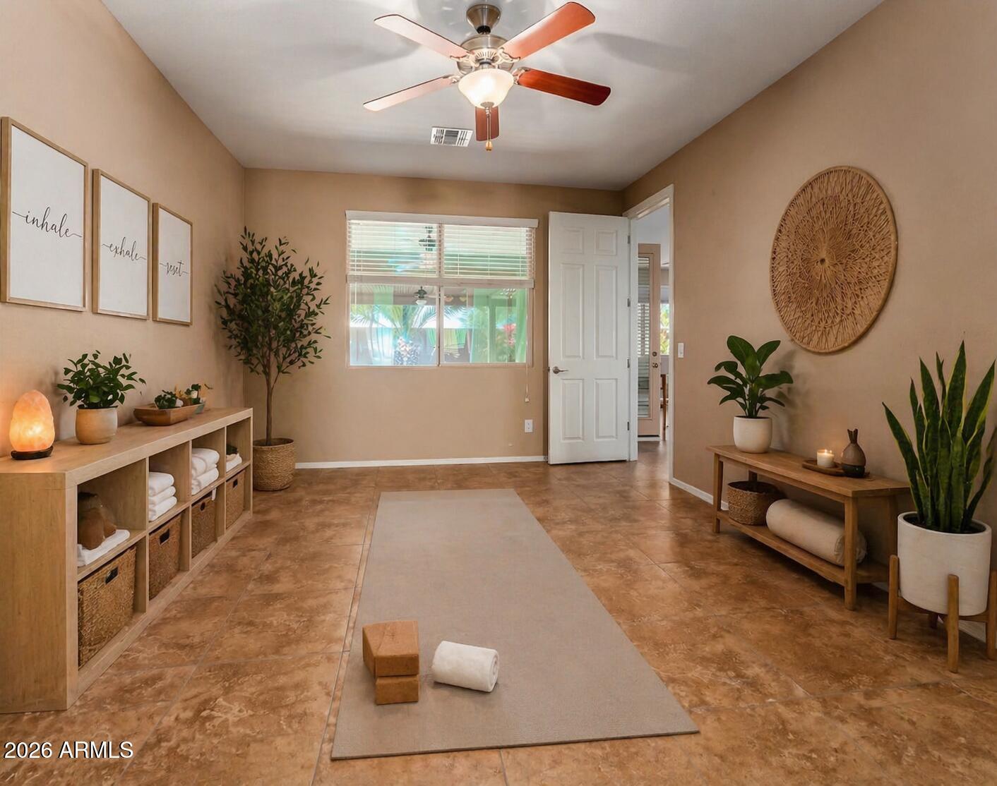 16093 West Almeria Road Goodyear, AZ 85395 - Photo 16 of 38 Virtual staging wellness room