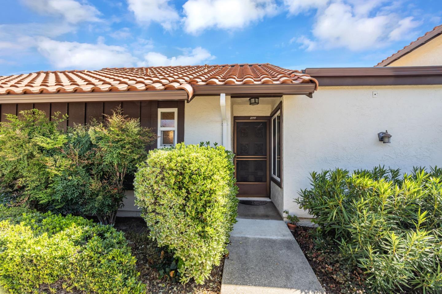 front view of a house