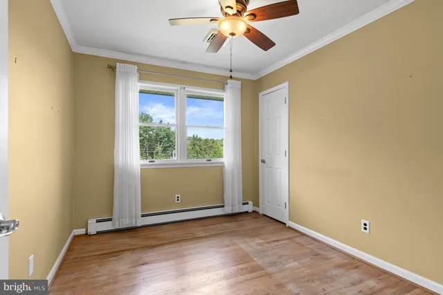 a view of work space with racks