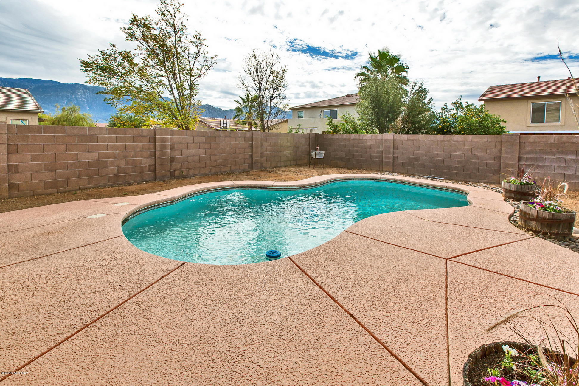 3600 East Mecate Road Tucson, AZ 85739 - Photo 21 of 39 a view of a backyard