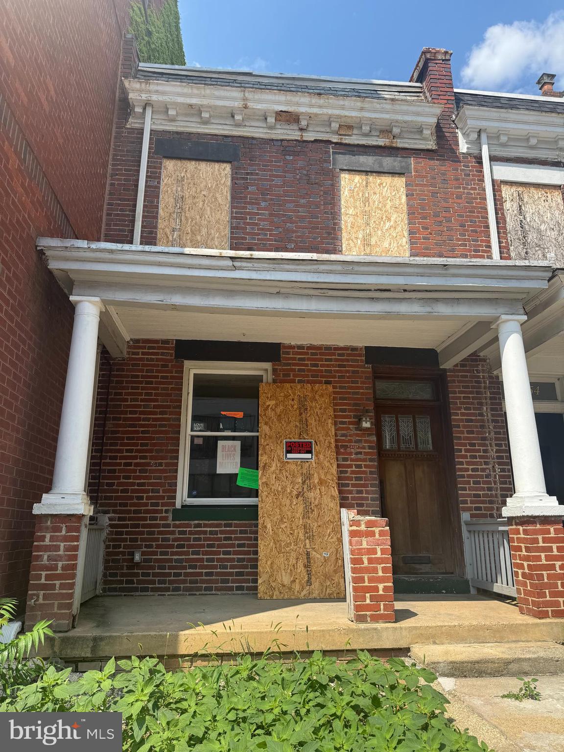 front view of a house