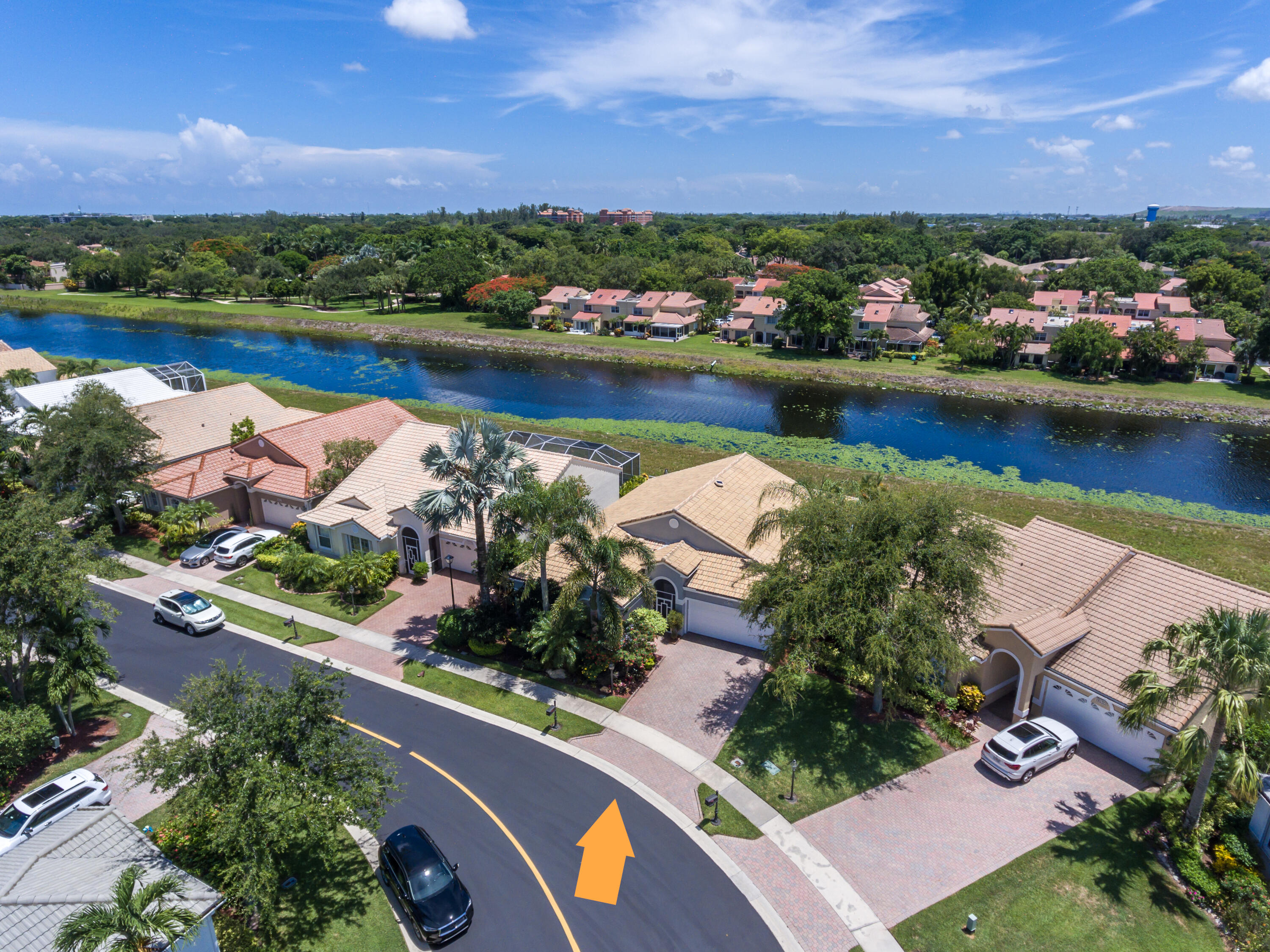 23402 Torre Circle Boca Raton, FL 33433 - Photo 39 of 44 an aerial view of a house with a lake view