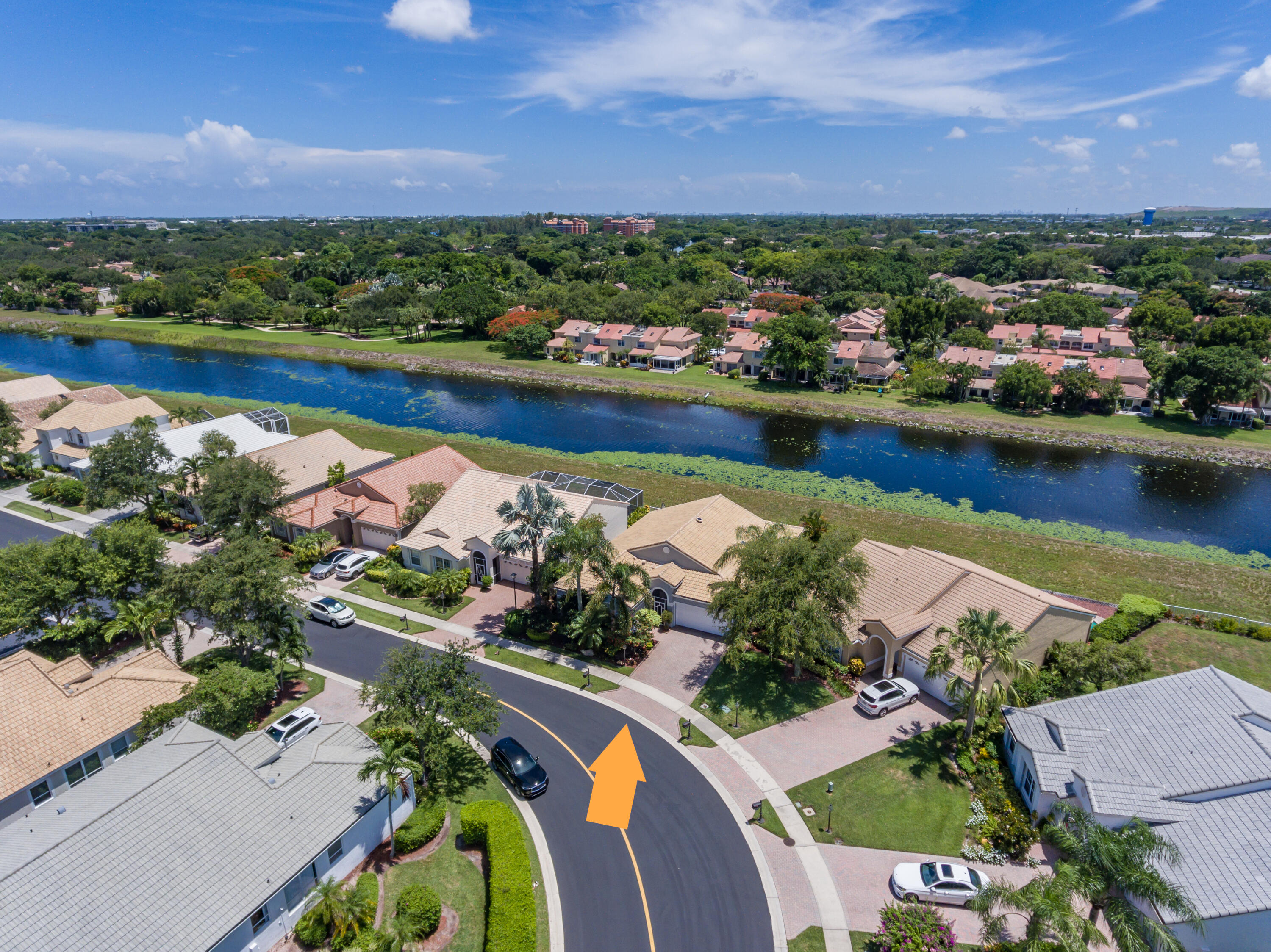 23402 Torre Circle Boca Raton, FL 33433 - Photo 40 of 44 an aerial view of a house with a lake view